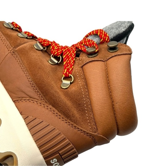 Sorel Women’s Brown Kinetic Conquest Waterproof Winter Lace Up Boots Size 5 - Picture 8 of 10